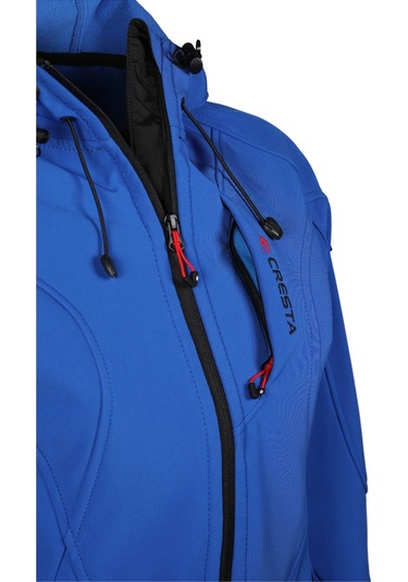 Cresta Outdoor Kapüşonlu Kadın Su Geçirmez Softshell Ceket (415702474)