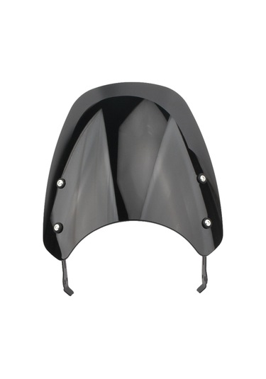 Suntek Ducatı Scrambler 16+ Siyah Için Pc Ön Cam Rüzgar Deflektörü Koruma Kalkanı