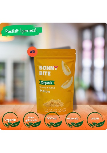 Kurutulmuş Çıtır Kavun Atıştırmalığı 5'li Paket 18gr 5 Diğer