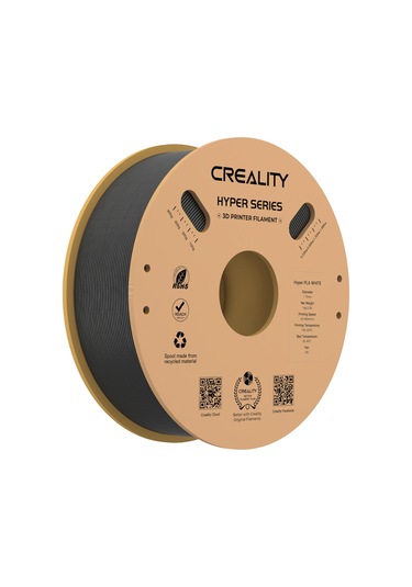 Hallow Creality Hyper Pla Yüksek Akışkanlık Filament 1.75 MM Siyah