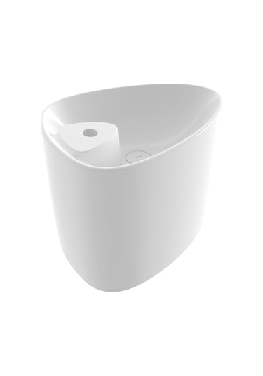 Bocchi Etna 1343-001-0126 Tezgah Üstü Monoblok Banklı Lavabo Batarya Beyaz