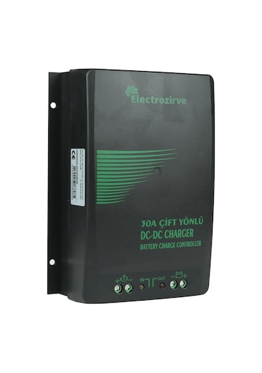 Elektrozirve 30a Dc-dc Bidirection Charger Akü Şarj Kontrol+ekran