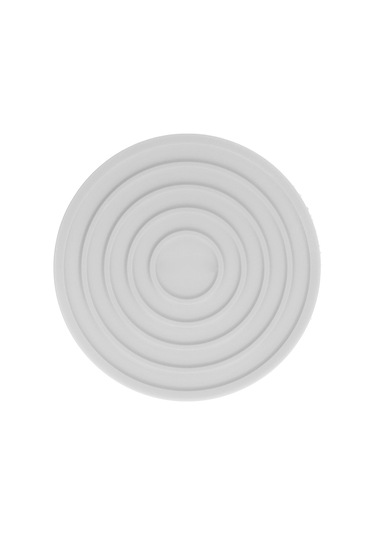 Mutfak Bardak Altlıkları Gıda Sınıfı Silikon Isıya Dayanıklı Kalınlaştırılmış Tasarım Yuvarlak Masa Örtüsü Restoran İçin Gri