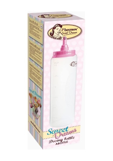 Bestron 700 Ml Ölçekli Hamur Dökme Kabı Mutfak Ekipmanları Pembe