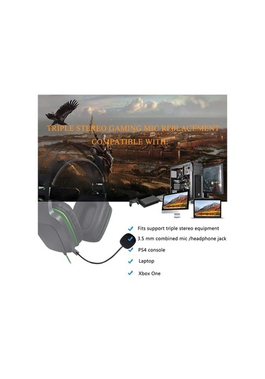 ZJ033MR-03 4 Seviyeli Oyuncu Kulaklığı İçin Mikrofon 17 Cm