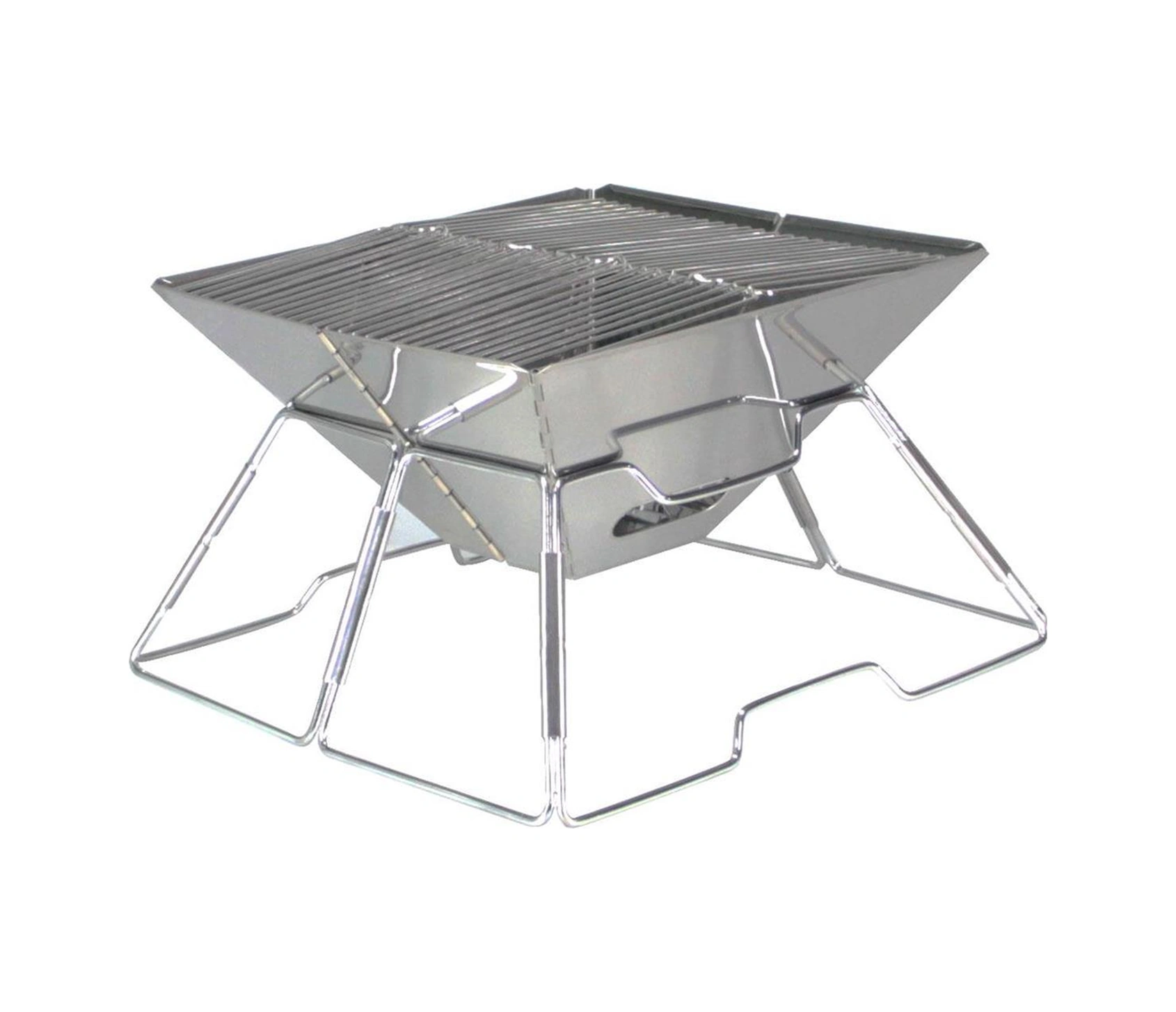 Madfox Katlanır Ayaklı Mangal Gri