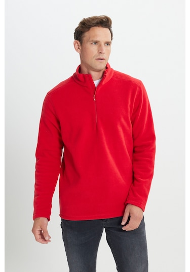 AC&Co / Altınyıldız Classics Anti-Pilling Tüylenme Yapmayan Bato Yaka Erkek Polar Sweatshirt 4A5221100016KMZXXL Kırmızı AC&Co / Altınyıldız Classics Anti-Pilling Tüylenme Yapmayan Bato Yaka Erkek Polar Sweatshirt 4A5221100016KMZXXL Kırmızı