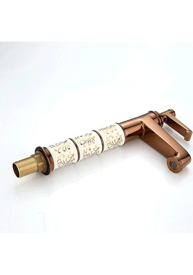 Banyo Çanak Lavabo Bataryası Seramikli Model Rose