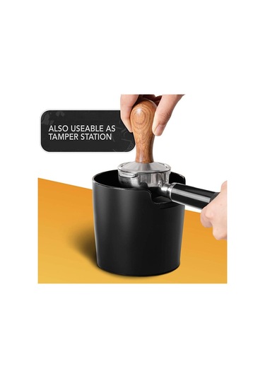 Kahve Makinesi Destekleme Kara Kovası Kovası Yarı Otomatik Cüruf Kutusu Knock Box Diğer