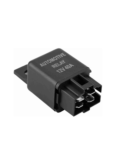 Yaozixa 12v 40a Otomobil Klima Rölesi - Tek/iki Hızlı Fan Motoru Kontrolü, Abs Kasa, Yüksek Performanslı Ve Dayanıklı
