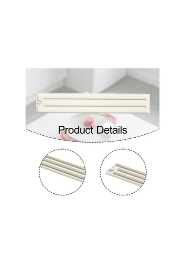 Suntek Silikon Tencere Kapağı Depolama Esnek Taşınabilir Bej Beyaz