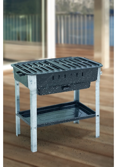 Conforde Portatif Sökülebılır Ergonomik Piknik Mangalı Büyük Boy