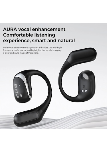 Tws Askılayıcı Kulaklık, Sayısal Görüntülü Enc Gürültü Engelleme, Siyah