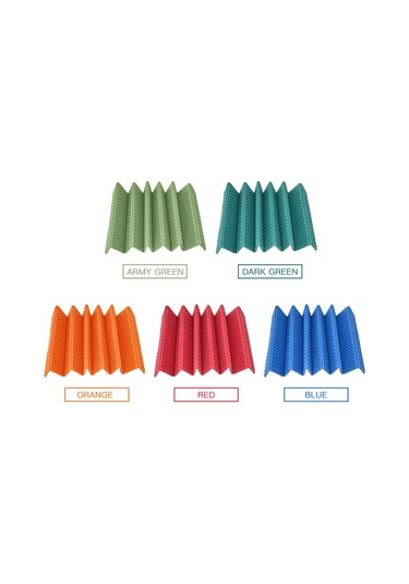 Monyee Askeri Yeşili Eva Yuvarlanabilir Uyku Yastığı - Hafif, Su Geçirmez, Çıktıya Dayanıklı - Kamp, Yoga Ve Dış Etkinlikler İçin Haki