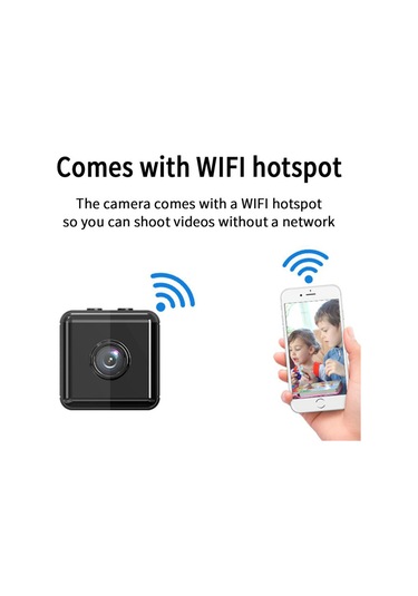 Yifomall Küçük Boy 4k Kablosuz Wifi Kamera - Hareket Algılama, Akıllı Alarm Ve 3 Saat Pil Süresi İle Ev İzleme Kamerası Diğer