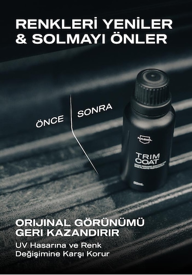 Nasiol Trimcoat Araç Plastik Yenileyici Onarıcı ve Koruyucu Nano Seramik Kaplama 2 Yıl Dayanım 30 ML