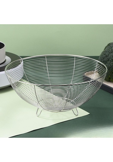 Suntek Yuvarlak Sebze Standı Tutucu Standlı Taşınabilir 26cm