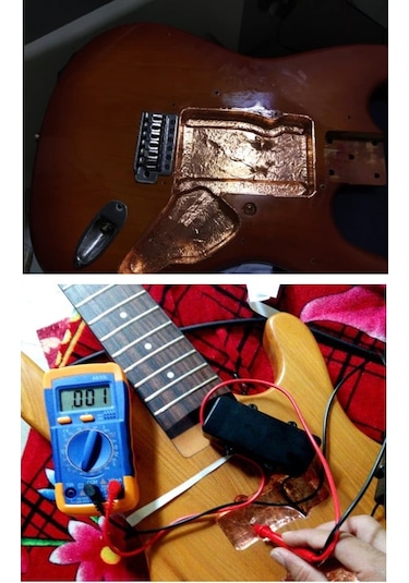 20 MM X 20 Mt Çift Taraflı İletken Bant Bakır Folyo Kapton Bandı