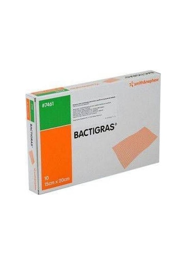 Smith&Nephew Bactigras Parafinli Yara Örtüsü 10 x 10 CM 10 Adet