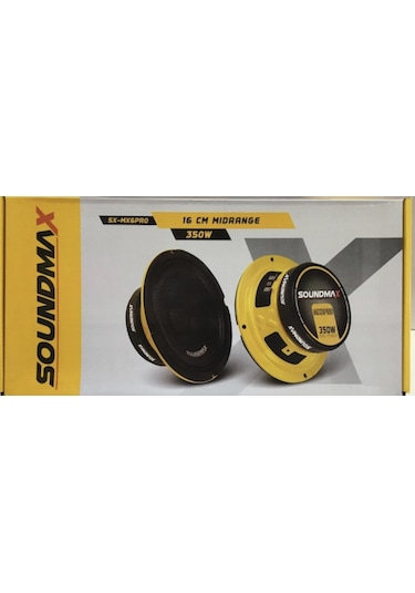 Soundmax Sx - Mx6Pro 16 CM Midrange 700 Wat 240 RMS 2 Adet