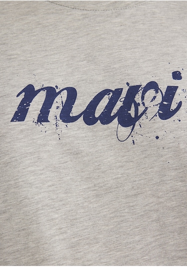 Mavi - Mavi Logo Baskılı Gri Tişört 166422-25702 Gri
