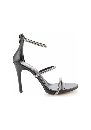 Siyah Kadın Klasik Topuklu Ayakkabı K01726766609 Siyah