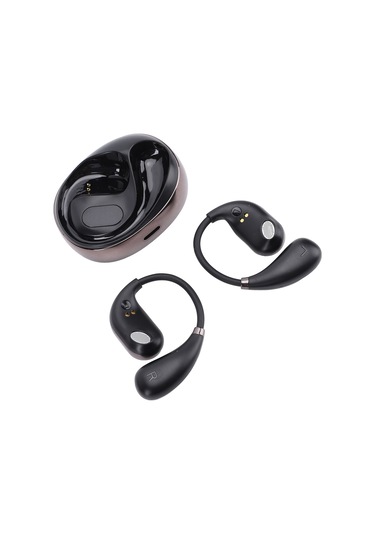 Konesam Aı Çeviri Bluetooth Kulaklık, 80 Dil Simultane Çeviri, 5 Saat Pil, Konforlu Kulağa Takılabilir, Stereo Ses, Siyah Silah Rengi