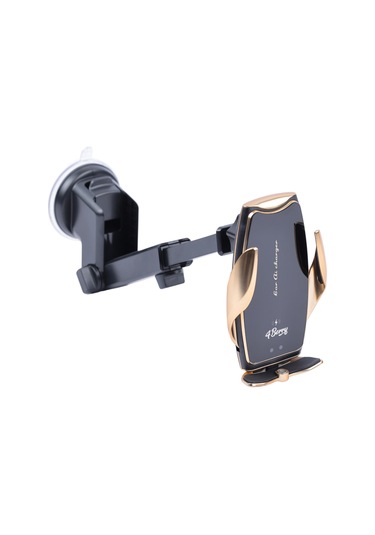 A8g Gold Araç Tutucu 15 W Kablosuz Hızlı Şarj, Otomatik Kıskaçlı Gold