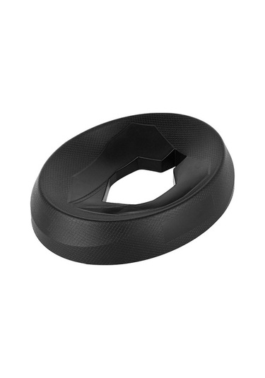 Dancemonkey Siyah Pu Poliüretan Kask Standı - 24.5x19.5x5cm, 350g