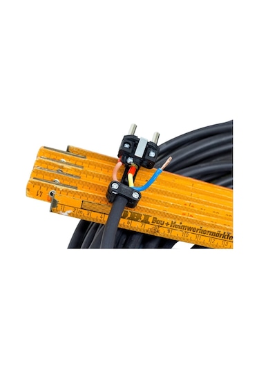 Siyah Kablo CCA Kaçuk 3'lü 10 Metre