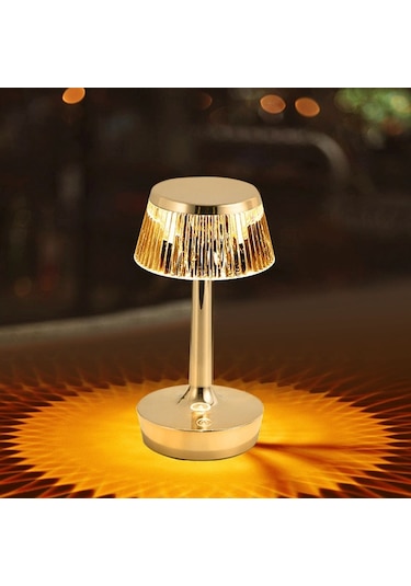 Şarjlı Masa Lambası Dimmerli Dokunmatik Cata Rio Dekoratif Abajur
