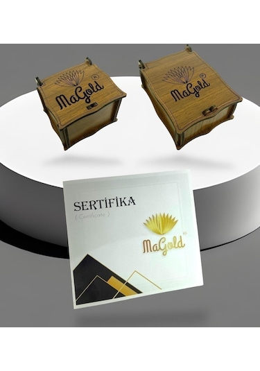 Parlak Gamze İçi Bombeli 14 Ayar Altın Alyans Yüzük