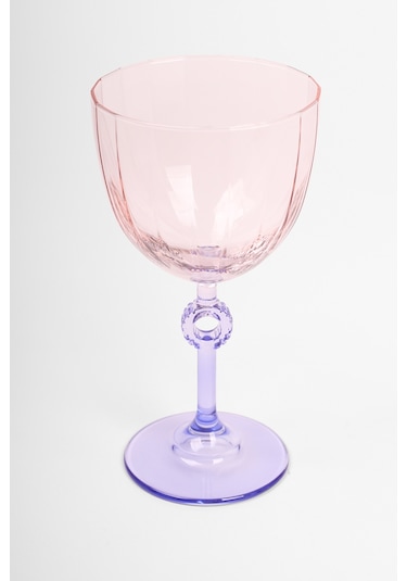 Rakle Elite 4'lü Su Kadehi Seti Mor 270 Cc Renkli