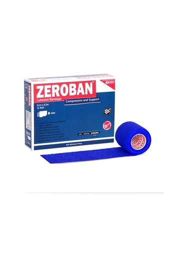 Zeroban Bandaj 5 CM x 4.5 M Mavi