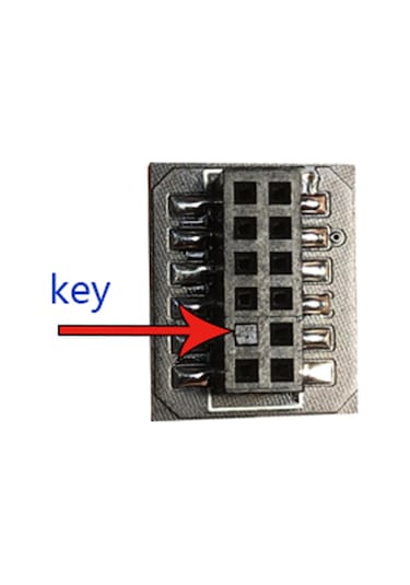 Uzaktan Kart 12 Pin Spı Tpm2.0 Güvenlik Modülü Msı Anakart İçin
