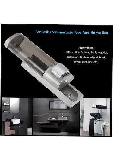 Taha Manuel El Sabunluk İle Çift Taraflı Köpük Bant Duvara Şeffaf