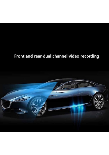 Samdoo "170 Geniş Açılı Çift Lensli Araç Kamerası - 1080p Full Hd Gece Görüşlü Park Modu Desteği"