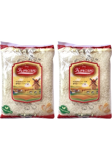 Korcan Osmancık Pirinç 2 x 2500 G