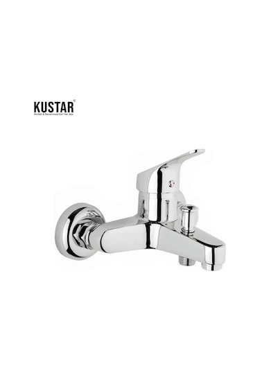 Kustar Krom Aç Kapa Mix Banyo Duş Bataryası Krom