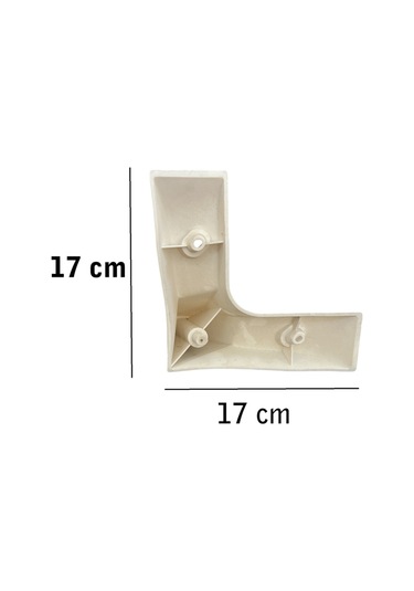 Homdep Kanepe Koltuk Tv Ünitesi Konsol Yükseltme Loft Model Plastik Ayak 11 Cm Beyaz Renk 1 Adet Beyaz