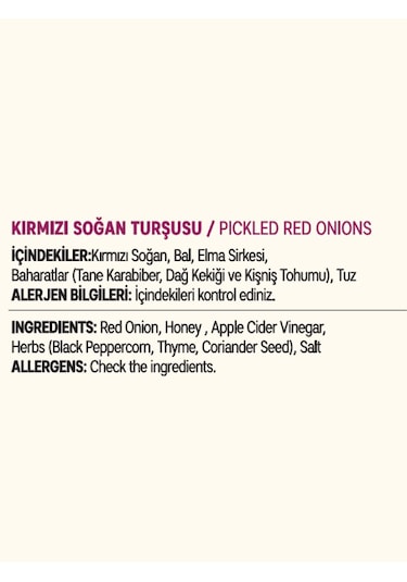 Kırmızı Soğan Turşusu 3 X 210 G