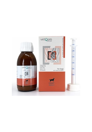 Vetqom Köpek Coat Perfect Deri Ve Tüy Sağlığı 120 ML