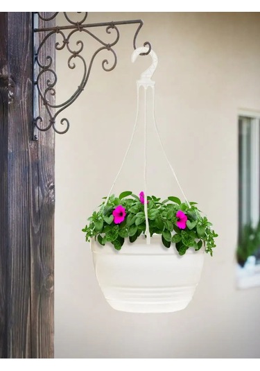 Ho'me Bahçe İçin Asma Saksı Seti 8 Adet 4 Litrelik 167865907