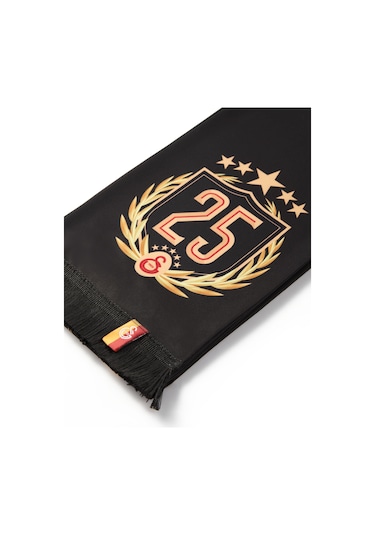 Galatasaray 25. Şampiyonluk Şal Atkı U251370 Siyah
