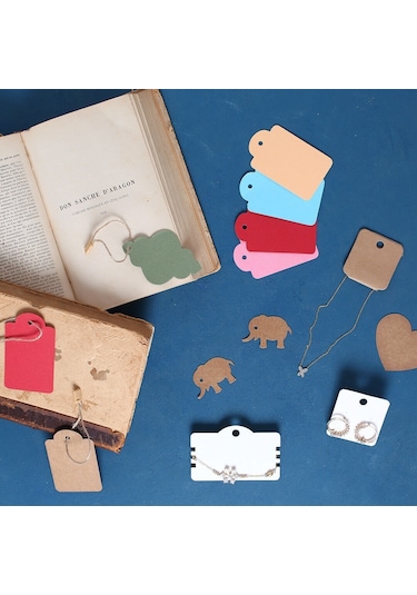 Loren 25'li Beyaz Takı Kolye Kartı