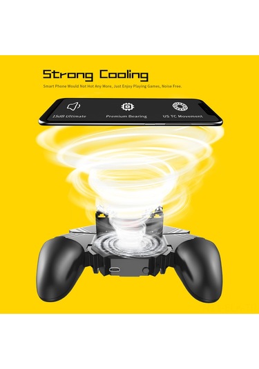 Xindoker Ak77 Mobil Oyun Kumandası: Pubg Uyumlu, Ergonomik Tasarım, 6 Parmak Kontrolü İle Üstün Oyun Deneyimi