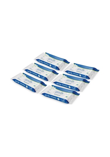 Gızlıfe Vücut Temizleme Mendili 6 Paket 288 Yaprak 24'lü Set