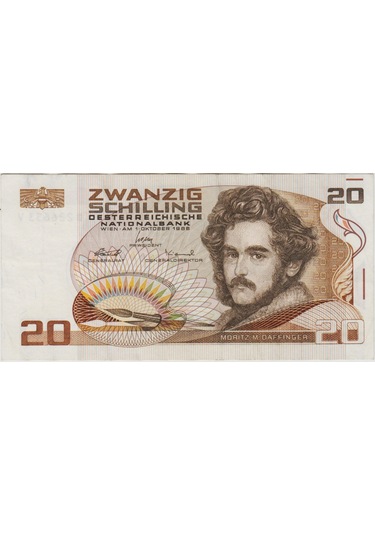 Avusturya 20 Şilin 1986 Çilaltı -
