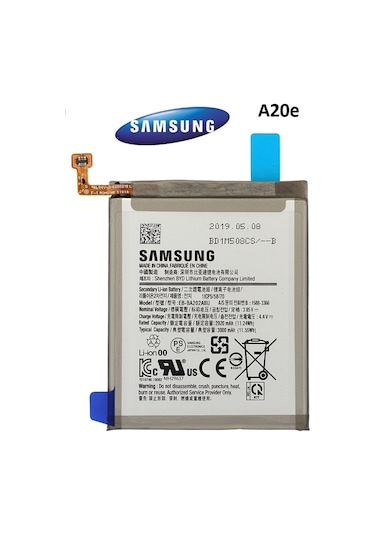 Samsung Uyumlu Galaxy A20E-A10-A20 Eb-Ba202Abu Batarya Pil Servis