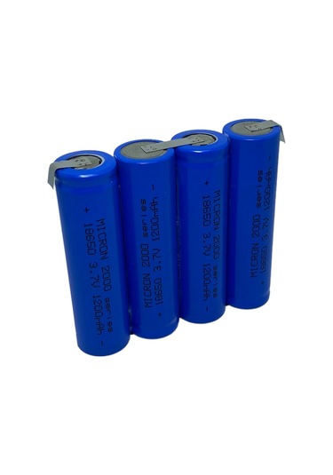 Micron 18650 1200 mAh 14.4V Uyumlu Li-Ion Şarj Edilebilir Pil Grubu